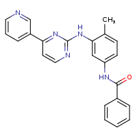 N-(4-methyl-3-{[4-(pyridin-3-yl)pyrimidin-2-yl]amino}phenyl)benzamide