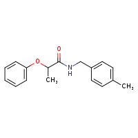 N-[(4-methylphenyl)methyl]-2-phenoxypropanamide