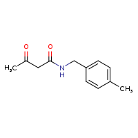 N-[(4-methylphenyl)methyl]-3-oxobutanamide
