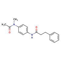 N-[4-(N-methylacetamido)phenyl]-3-phenylpropanamide