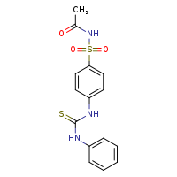 N-{4-[(phenylcarbamothioyl)amino]benzenesulfonyl}acetamide