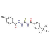 N-({[(4-tert-butylphenyl)formamido]methanethioyl}amino)-4-methylbenzamide