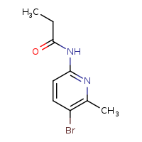 N-(5-bromo-6-methylpyridin-2-yl)propanamide