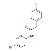 N-(5-bromopyridin-2-yl)-2-(4-chlorophenyl)acetamide