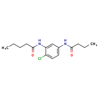 N-(5-butanamido-2-chlorophenyl)pentanamide