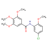 N-(5-chloro-2-methoxyphenyl)-3,4,5-trimethoxybenzamide