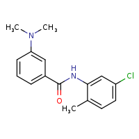 N-(5-chloro-2-methylphenyl)-3-(dimethylamino)benzamide