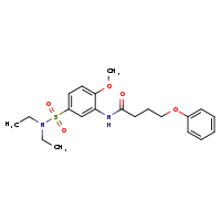 N-[5-(diethylsulfamoyl)-2-methoxyphenyl]-4-phenoxybutanamide