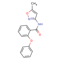 N-(5-methyl-1,2-oxazol-3-yl)-2-phenoxybenzamide