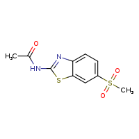 N-(6-methanesulfonyl-1,3-benzothiazol-2-yl)acetamide