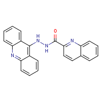 N'-(acridin-9-yl)quinoline-2-carbohydrazide