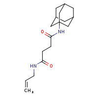 N'-(adamantan-1-yl)-N-(prop-2-en-1-yl)succinamide