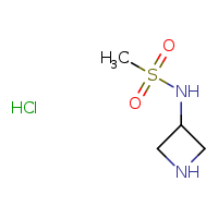 N-(azetidin-3-yl)methanesulfonamide hydrochloride