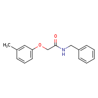 N-benzyl-2-(3-methylphenoxy)acetamide