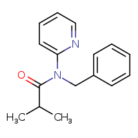 N-benzyl-2-methyl-N-(pyridin-2-yl)propanamide