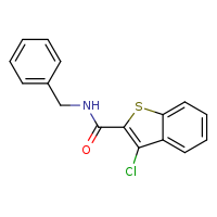 N-benzyl-3-chloro-1-benzothiophene-2-carboxamide