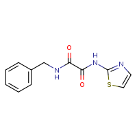 N'-benzyl-N-(1,3-thiazol-2-yl)ethanediamide