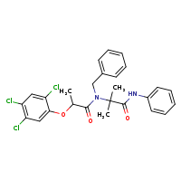 N-benzyl-N-[1-methyl-1-(phenylcarbamoyl)ethyl]-2-(2,4,5-trichlorophenoxy)propanamide