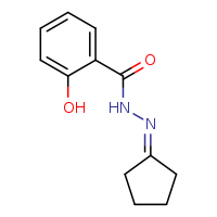 N'-cyclopentylidene-2-hydroxybenzohydrazide