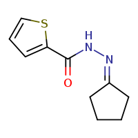N'-cyclopentylidenethiophene-2-carbohydrazide