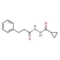 N'-cyclopropanecarbonyl-3-phenylpropanehydrazide