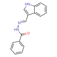 N'-[(E)-1H-indol-3-ylmethylidene]benzohydrazide