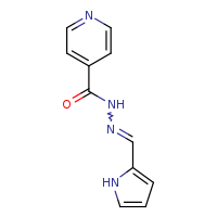 N'-[(E)-1H-pyrrol-2-ylmethylidene]pyridine-4-carbohydrazide