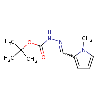 N'-[(E)-(1-methylpyrrol-2-yl)methylidene]tert-butoxycarbohydrazide