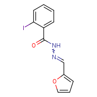 N'-[(E)-furan-2-ylmethylidene]-2-iodobenzohydrazide