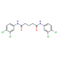 N,N'-bis(3,4-dichlorophenyl)pentanediamide