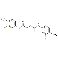 N,N'-bis(3-fluoro-4-methylphenyl)succinamide