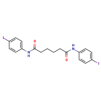 N,N'-bis(4-iodophenyl)hexanediamide