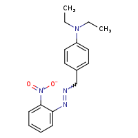 N,N-diethyl-4-{[2-(2-nitrophenyl)diazen-1-yl]methyl}aniline