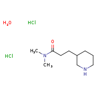 N,N-dimethyl-3-(piperidin-3-yl)propanamide hydrate dihydrochloride