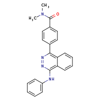 N,N-dimethyl-4-[4-(phenylamino)phthalazin-1-yl]benzamide