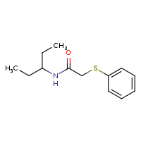 N-(pentan-3-yl)-2-(phenylsulfanyl)acetamide