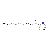 N-pentyl-N'-(1,3-thiazol-2-yl)ethanediamide