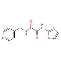 N'-(pyridin-4-ylmethyl)-N-(1,3-thiazol-2-yl)ethanediamide