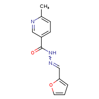 N'-[(Z)-furan-2-ylmethylidene]-6-methylpyridine-3-carbohydrazide