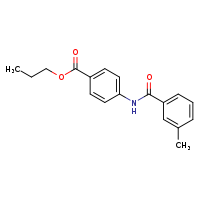 propyl 4-(3-methylbenzamido)benzoate