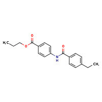 propyl 4-(4-ethylbenzamido)benzoate