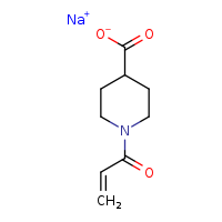 sodium 1-(prop-2-enoyl)piperidine-4-carboxylate