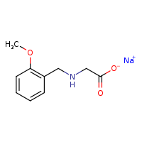 sodium 2-{[(2-methoxyphenyl)methyl]amino}acetate