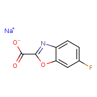 sodium 6-fluoro-1,3-benzoxazole-2-carboxylate