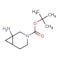 tert-butyl 1-amino-3-azabicyclo[4.1.0]heptane-3-carboxylate