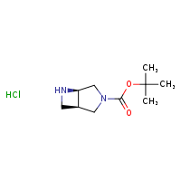 tert-butyl (1R,5R)-3,6-diazabicyclo[3.2.0]heptane-3-carboxylate hydrochloride