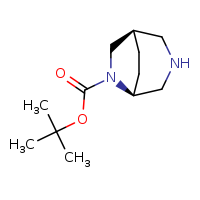 tert-butyl (1R,5S)-3,6-diazabicyclo[3.2.2]nonane-6-carboxylate