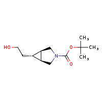 tert-butyl (1R,5S,6S)-6-(2-hydroxyethyl)-3-azabicyclo[3.1.0]hexane-3-carboxylate