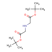tert-butyl 2-{[2-(tert-butoxy)-2-oxoethyl]amino}acetate