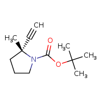 tert-butyl (2R)-2-ethynyl-2-methylpyrrolidine-1-carboxylate